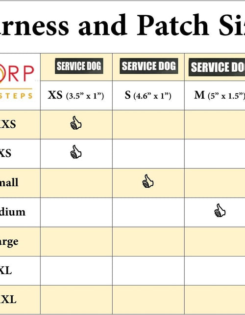 Load image into Gallery viewer, Reflective Service Dog in Training Patches with Hook Backing for Service Animal Vests /Harnesses Large (6 X 2) Inch
