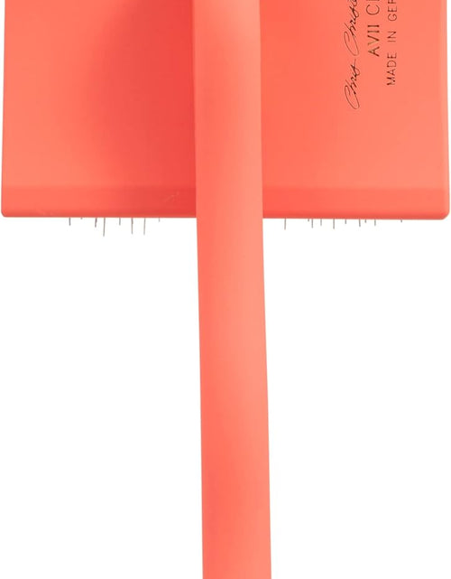 Load image into Gallery viewer, Big G Dog Slicker Brush for Dogs (Goldendoodles, Labradoodles, Poodles), Groom like a Professional, Fluff Detangle Style, Saves Time Energy, Coral, Large
