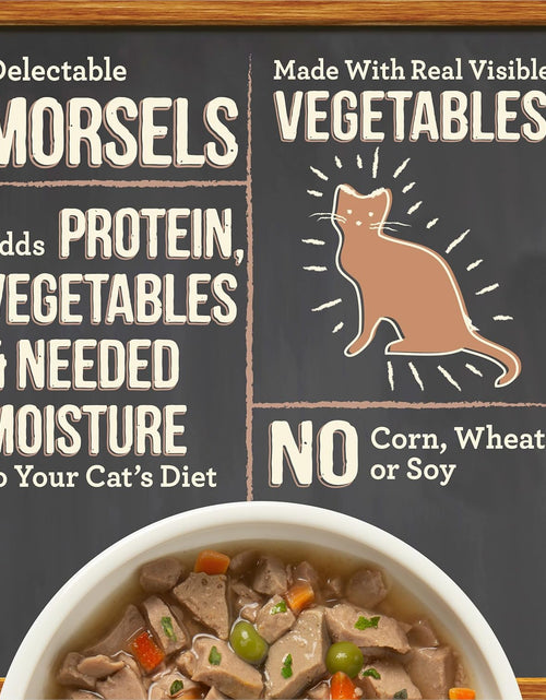 Load image into Gallery viewer, Purrfect Bistro Bon Appetits Grain Free Wet Cat Food Chicken Recipe Morsels in Gravy, 3 Ounce (Pack of 24)

